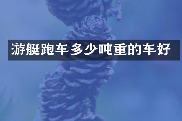 游艇跑车多少吨重的车好