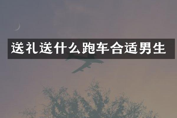 送礼送什么跑车合适男生
