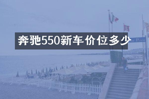 奔驰550新车价位多少