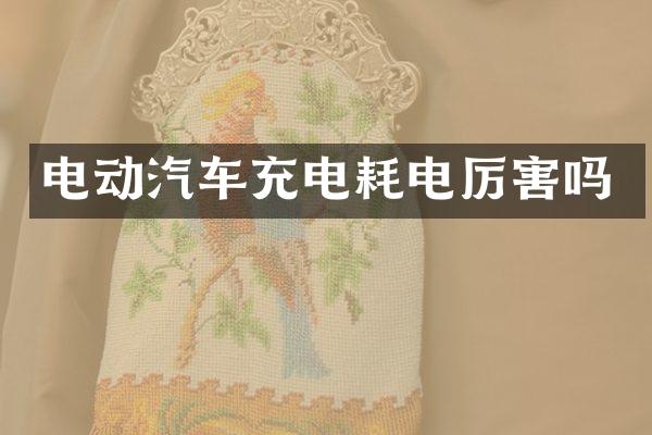电动汽车充电耗电厉害吗
