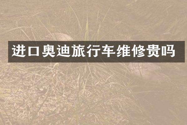 进口奥迪旅行车维修贵吗