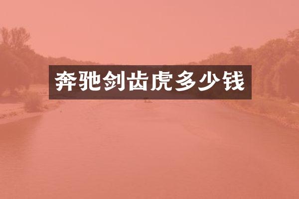奔驰剑齿虎多少钱
