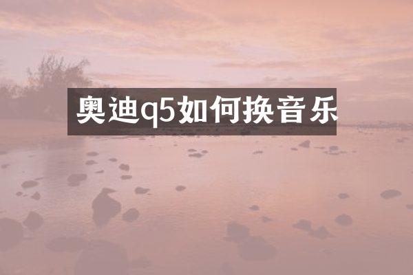 奥迪q5如何换音乐