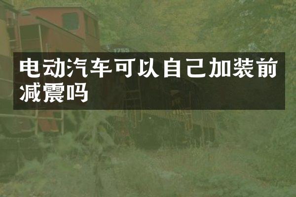 电动汽车可以自己加装前减震吗