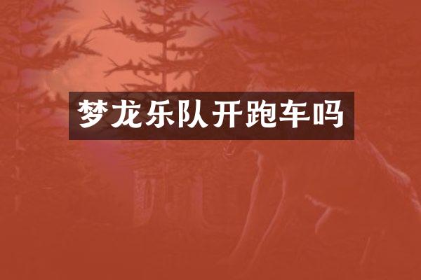 梦龙乐队开跑车吗