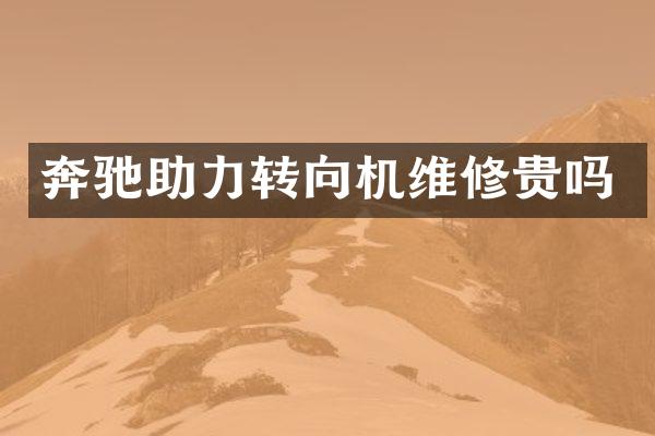 奔驰助力转向机维修贵吗