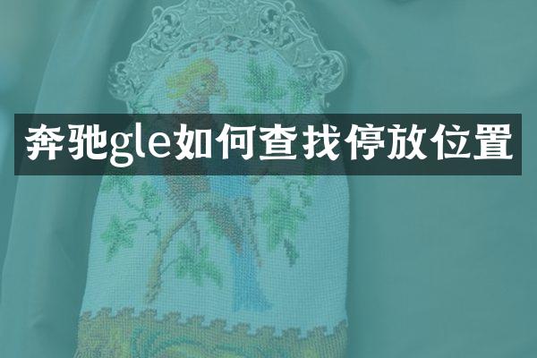 奔驰gle如何查找停放位置