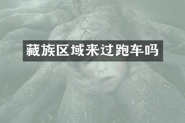 藏族区域来过跑车吗
