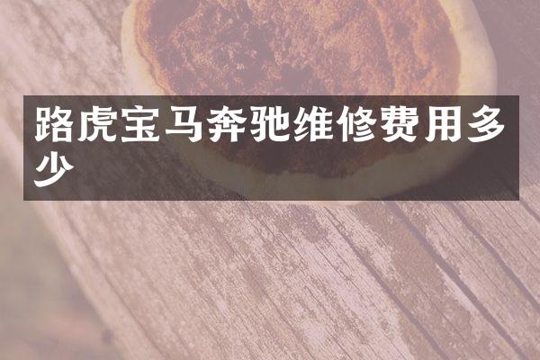 路虎宝马奔驰维修费用多少