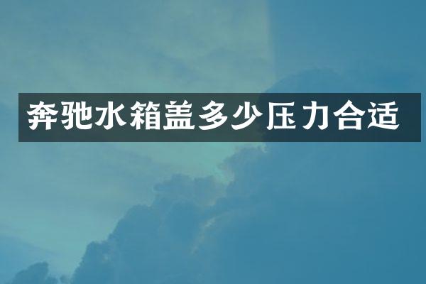 奔驰水箱盖多少压力合适