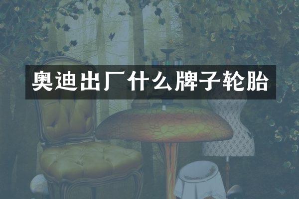 奥迪出厂什么牌子轮胎