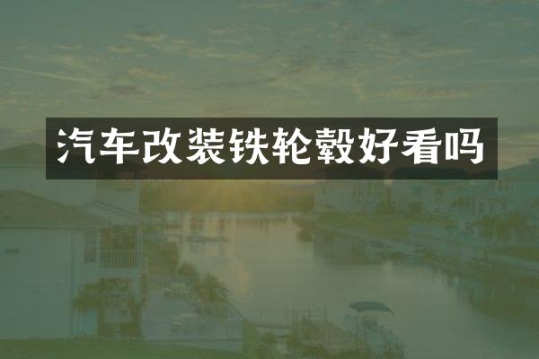 汽车改装铁轮毂好看吗