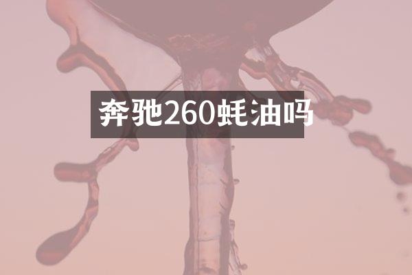 奔驰260蚝油吗