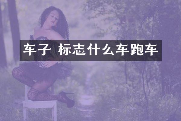 车子 标志什么车跑车