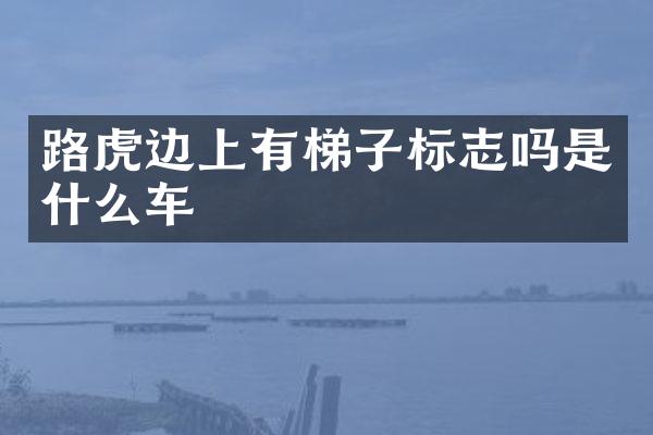 路虎边上有梯子标志吗是什么车