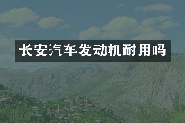 长安汽车发动机耐用吗