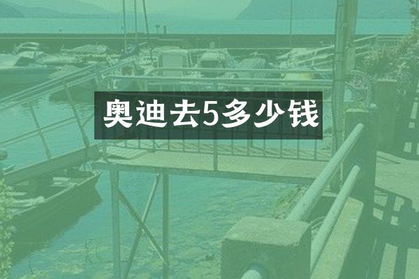 奥迪去5多少钱