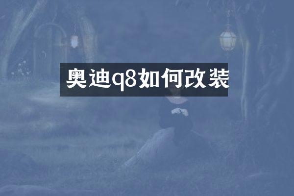 奥迪q8如何改装