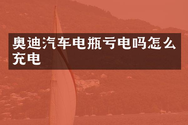 奥迪汽车电瓶亏电吗怎么充电