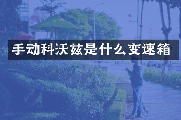 手动科沃兹是什么变速箱