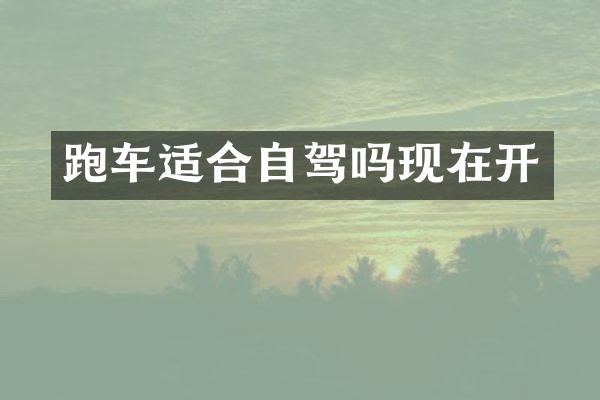 跑车适合自驾吗现在开