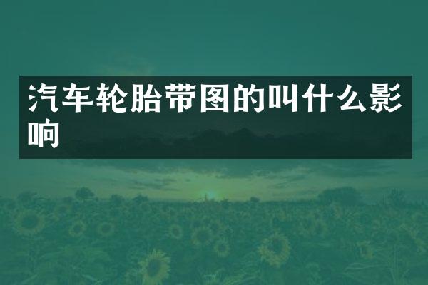 汽车轮胎带图的叫什么影响