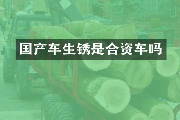 国产车生锈是合资车吗