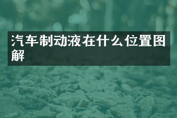 汽车制动液在什么位置图解