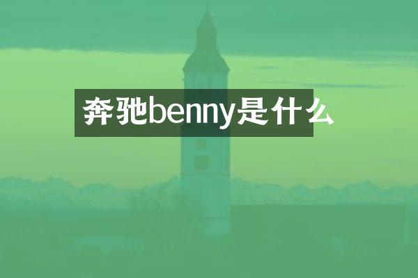奔驰benny是什么