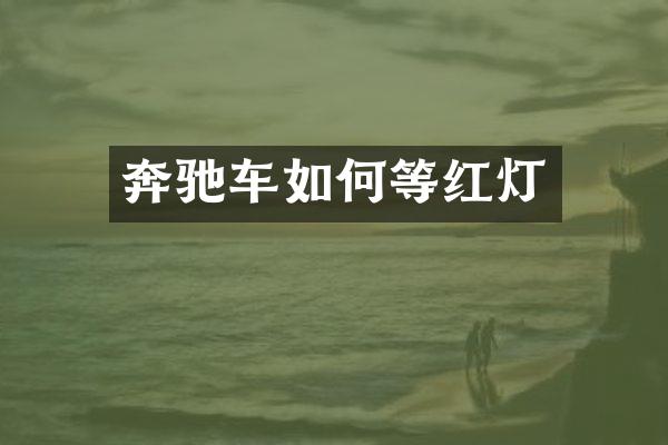 奔驰车如何等红灯