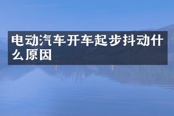 电动汽车开车起步抖动什么原因