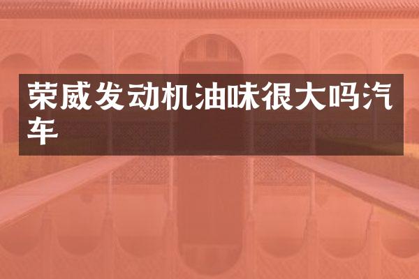 荣威发动机油味很大吗汽车