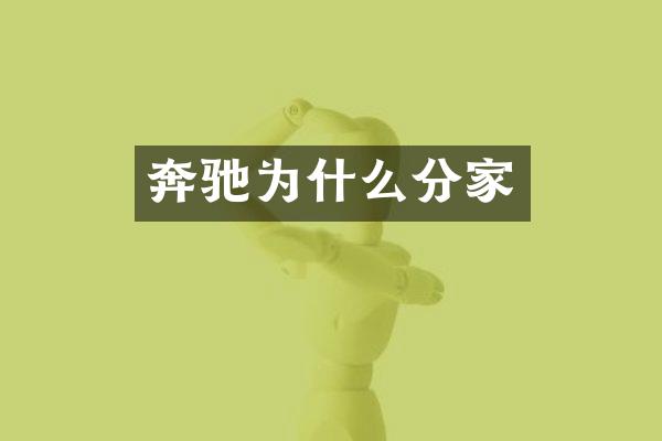 奔驰为什么分家