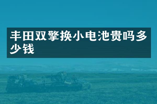 丰田双擎换小电池贵吗多少钱
