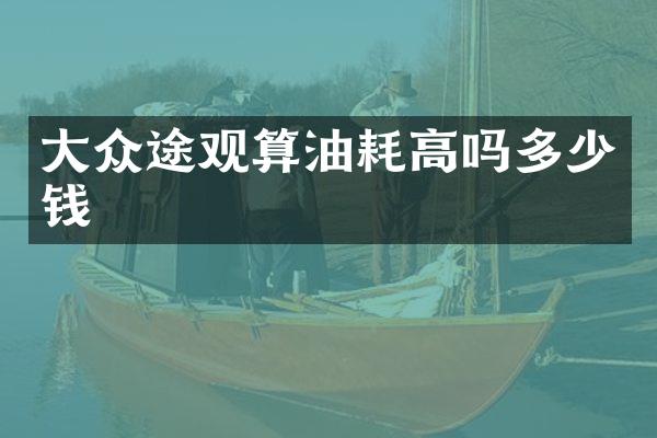 大众途观算油耗高吗多少钱