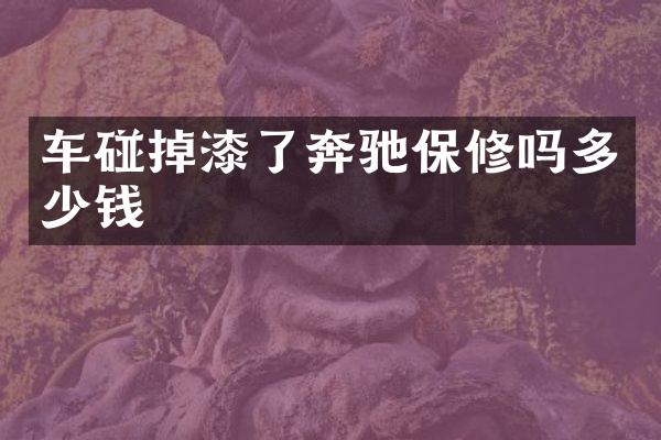 车碰掉漆了奔驰保修吗多少钱
