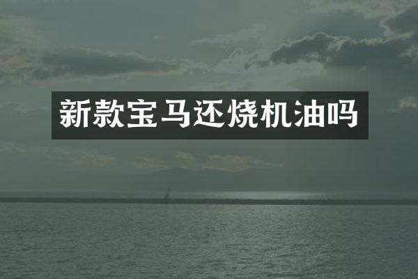 新款宝马还烧机油吗