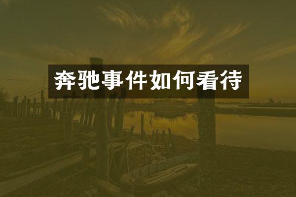 奔驰事件如何看待