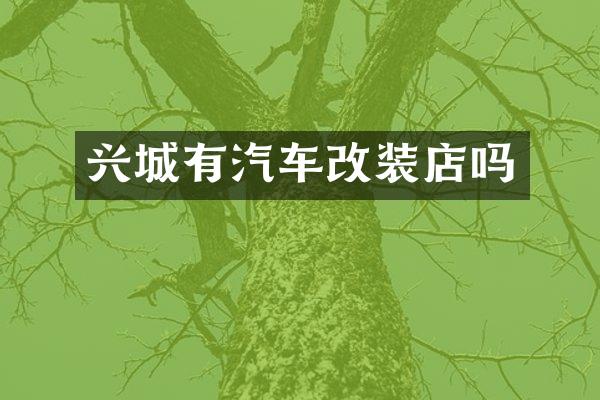 兴城有汽车改装店吗