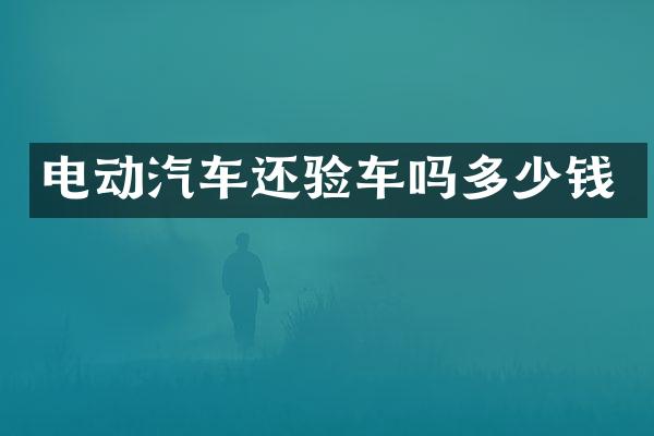 电动汽车还验车吗多少钱