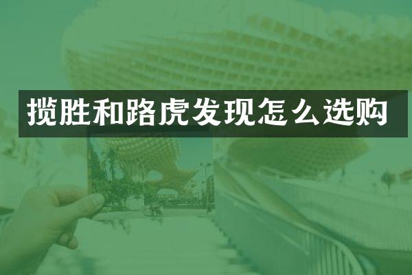 揽胜和路虎发现怎么选购