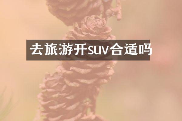 去旅游开suv合适吗