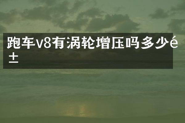 跑车v8有涡轮增压吗多少钱