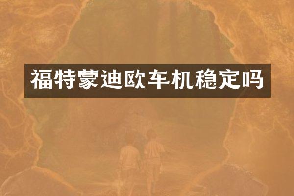 福特蒙迪欧车机稳定吗