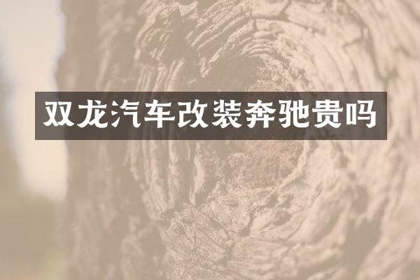 双龙汽车改装奔驰贵吗
