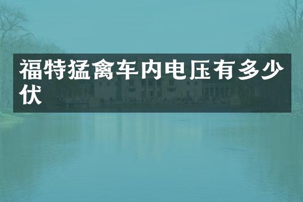 福特猛禽车内电压有多少伏