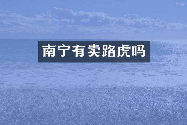 南宁有卖路虎吗