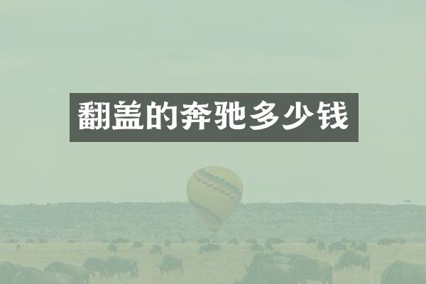 翻盖的奔驰多少钱
