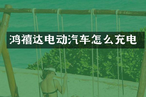 鸿禧达电动汽车怎么充电