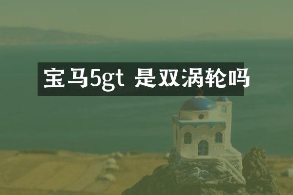 宝马5gt 是双涡轮吗
